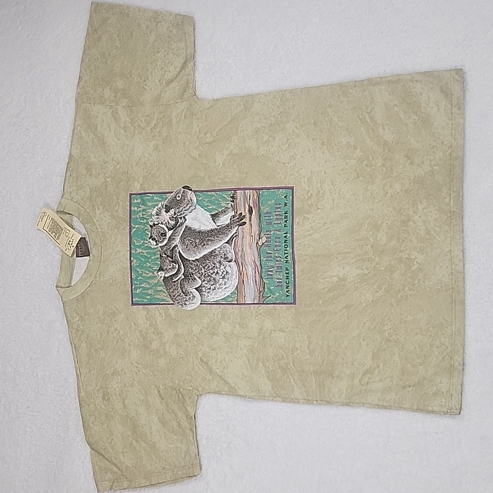 Endangered Species Australia Koala Bears Short Sleeve Tee New With Tags Unisex